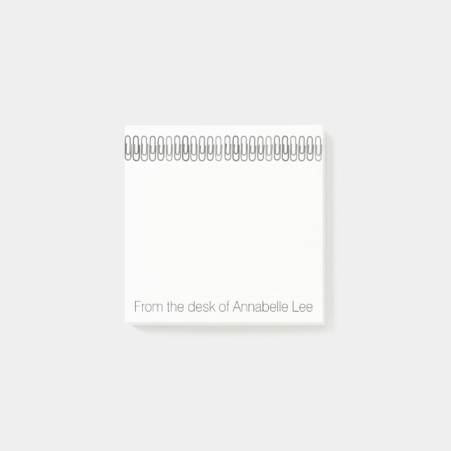 Bloco De Notas Clipes (Frente)