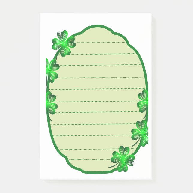 Bloco De Notas Clover note (Frente)