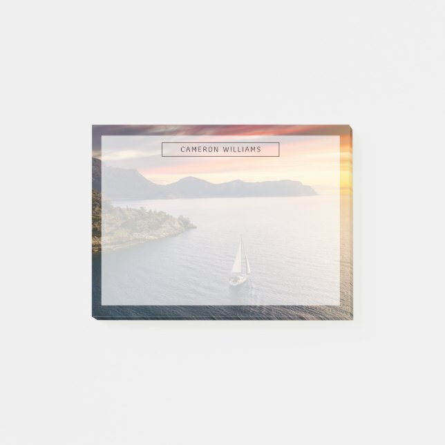 Bloco De Notas Coastline | Bodrum, Turquia (Frente)