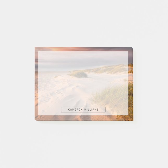 Bloco De Notas Coastline | Saltum Beach, Dinamarca (Frente)