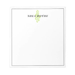 Bloco De Notas Cobra verde