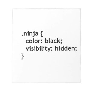 Bloco De Notas código ninja, script
