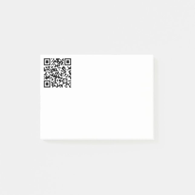 Bloco De Notas Código QR Criado Instantaneamente (inserindo sua U (Frente)