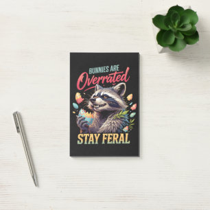 Bloco De Notas Coelhinhos São Superestimados Fique Feral