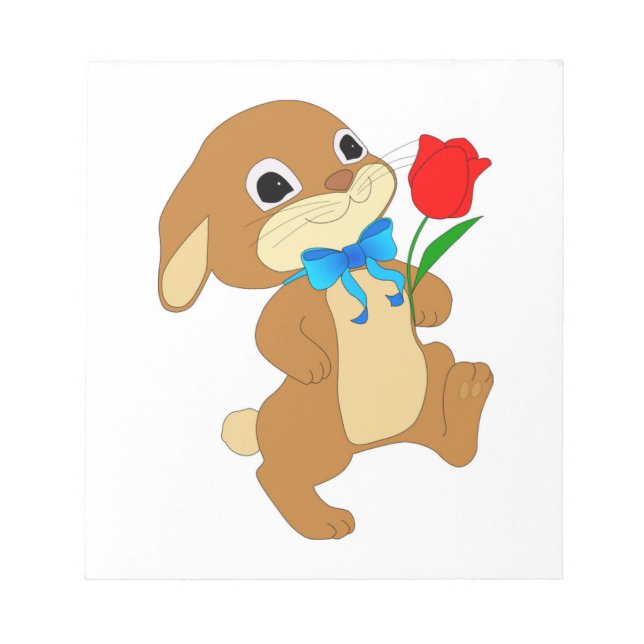 BLOCO DE NOTAS COELHO AO AMOR (Frente)