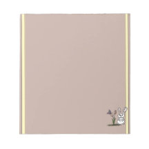 Bloco de Notas Coelho & Tulipas