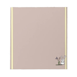 Bloco de Notas Coelho & Tulipas