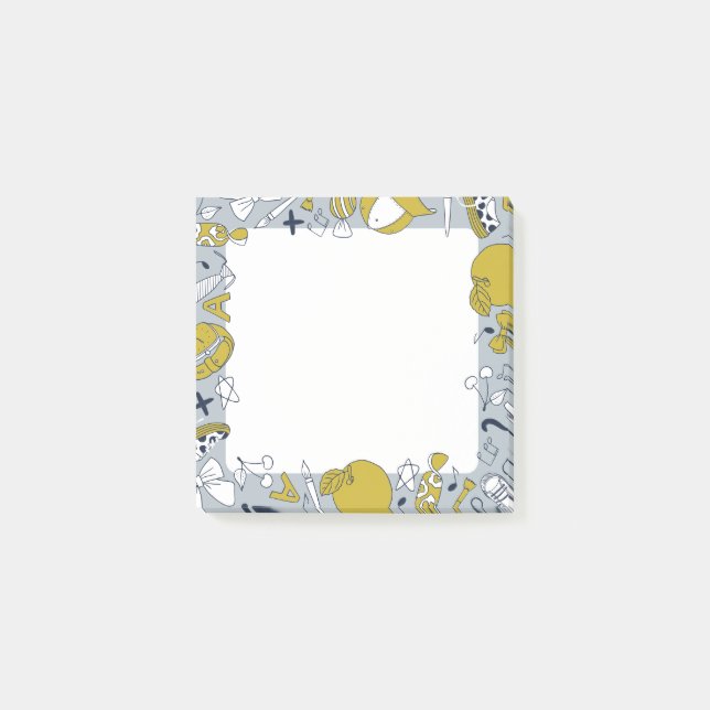 Bloco De Notas Coisas engraçadas da escola em (Frente)