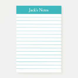 Bloco De Notas Colar Clássico Personalizado