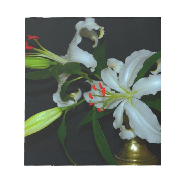 Bloco De Notas Coleção de Design e Flores irlandesas (Frente)