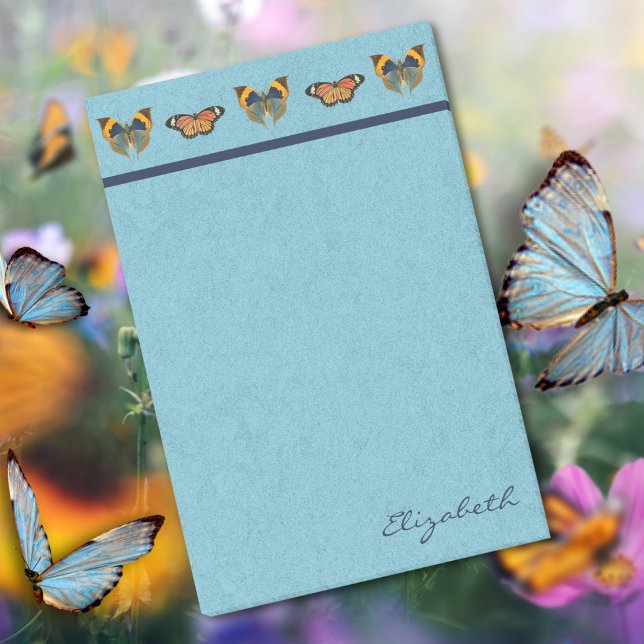 Bloco De Notas Coleta de borboletas (Butterfly Gathering Post-it Notes)
