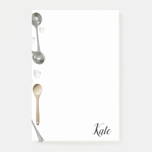 Bloco De Notas Colheres de Post-it Notes