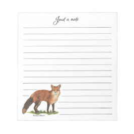 Bloco De Notas Collection Australian Fox Note Pad
