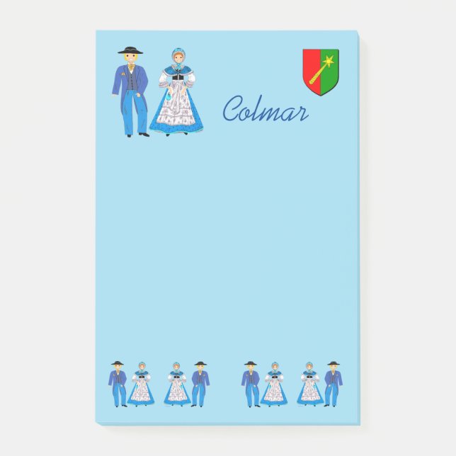 Bloco De Notas Colmar, Alsace,  France (Frente)