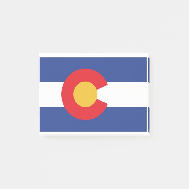 BLOCO DE NOTAS COLORADO-FLAG (Frente)