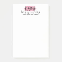 Bloco De Notas Colorful Planner Title/ Header Remember