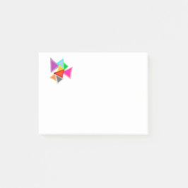 Bloco De Notas Colorful Triangles Notes