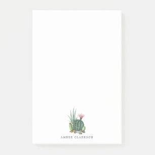 Bloco De Notas Colorida Succulent Bloom   Altura