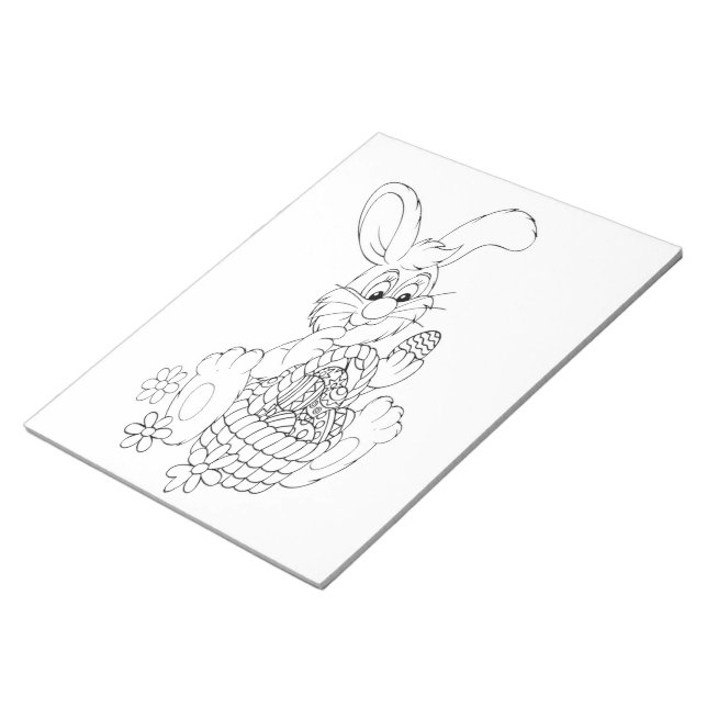 Bloco De Notas Colorir Tela Grande (Inclinado)