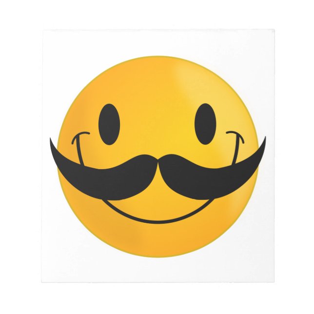 Bloco De Notas com bigode (Frente)