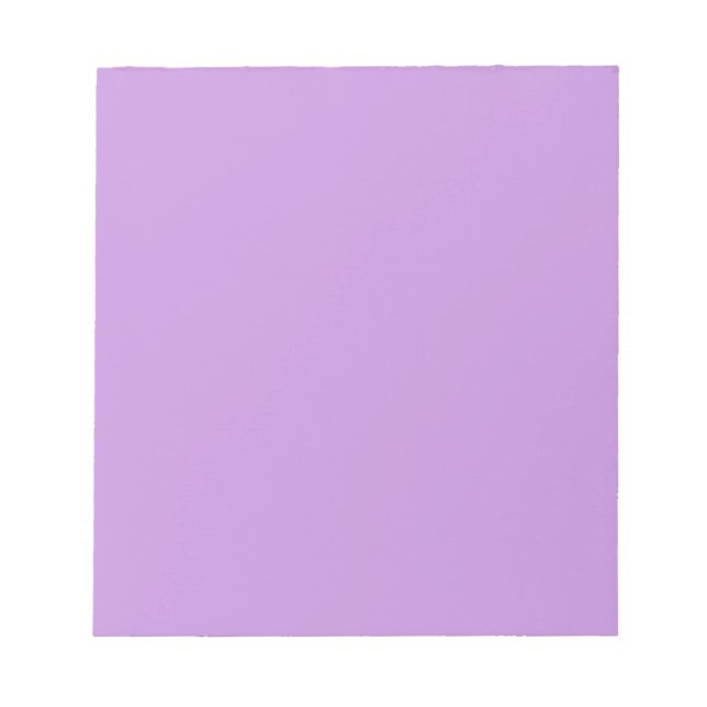 Bloco de notas com fundo de Lavanda de Pastel (Frente)