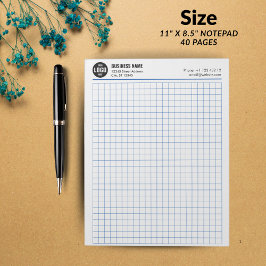 Bloco de Notas com Grid Personalizado 5 Quadros/Po