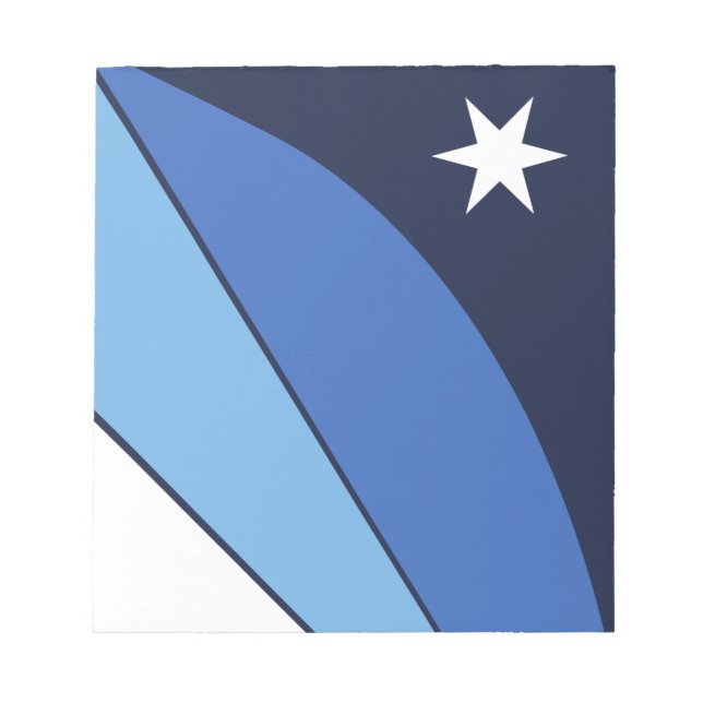 Bloco de notas com pavilhão da Colômbia, SC (Frente)