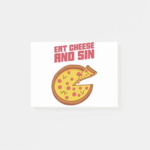 Bloco De Notas Coma Queijo E Pinto