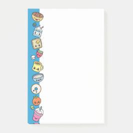 Bloco De Notas Comida de café da manhã