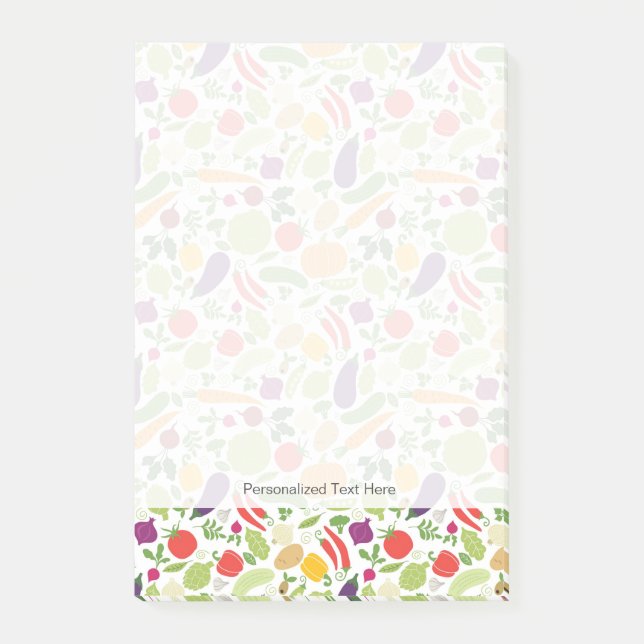 Bloco De Notas Comida em um fundo branco (Frente)