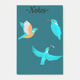 Bloco De Notas Common Kingfishers