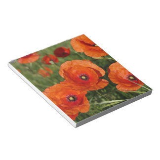 Bloco De Notas Common Poppies 
