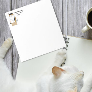 Bloco De Notas Como travar um gato