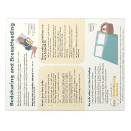 Bloco De Notas Compartilhamento de cama e aleitamento lacrimogêne