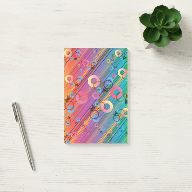 Bloco De Notas Composição abstrato (Escritótio)