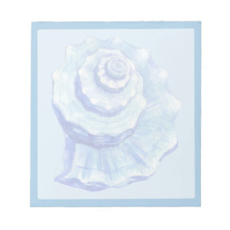 Bloco De Notas Concha Azul