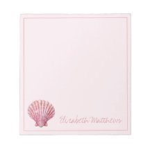 Concha de Mar Rosa Costeira Personalizada