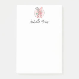 Bloco De Notas Confeitaria Personalizada de Bolos Bonitos