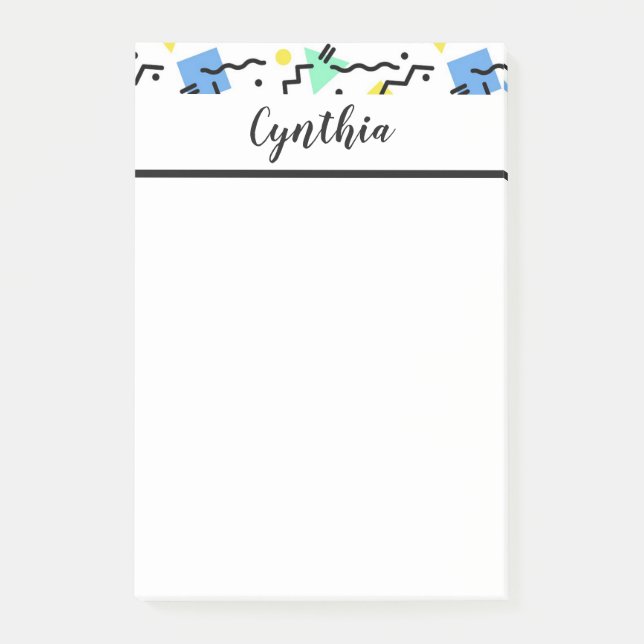 Bloco De Notas Confetes Personalizados (Frente)