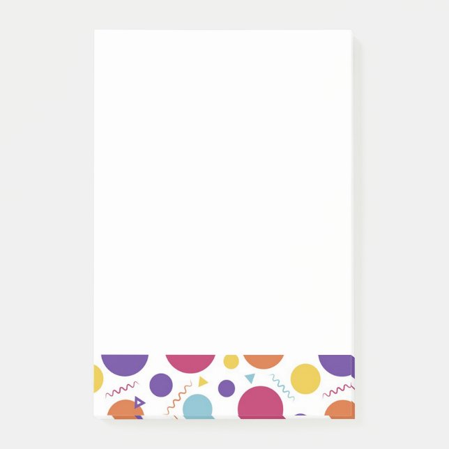 Bloco De Notas Confetti (Frente)