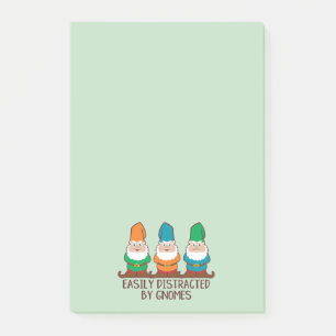 Bloco De Notas Confundido facilmente por gnomos