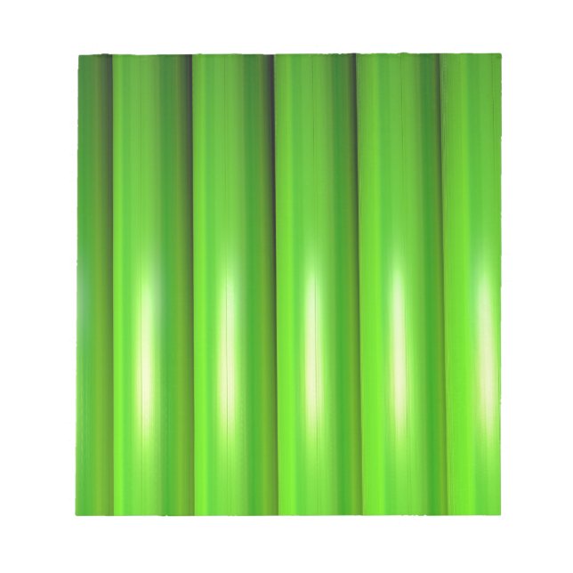 Bloco De Notas Conjunto de bambu verde (Frente)