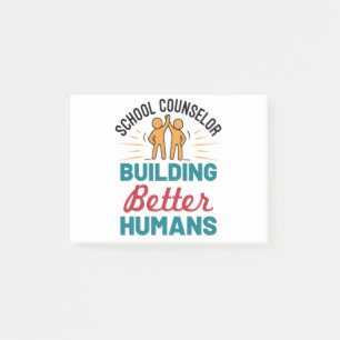 Bloco De Notas Conselheiro Escolar Construindo Humanos Melhores