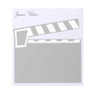 Bloco De Notas Conselho Clapperboard do Movie Slate