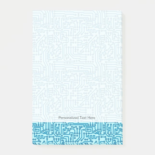 Bloco De Notas Conselho de circuito digital eletrônico (Frente)