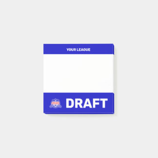 Bloco De Notas Conselho Fantasy Football Draft