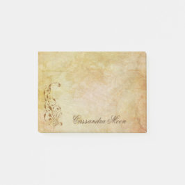 Bloco De Notas Contorno de Fadas Delicadas Personalizadas