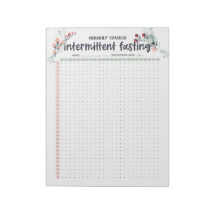 Bloco De Notas Controlador de Colagem Intermitente Mensal AM/PM