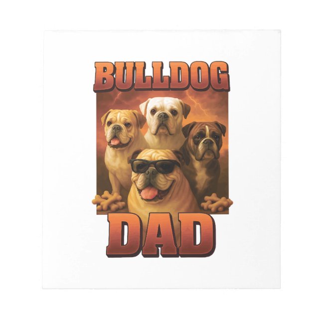 Bloco De Notas Cópia Bulldog (Frente)