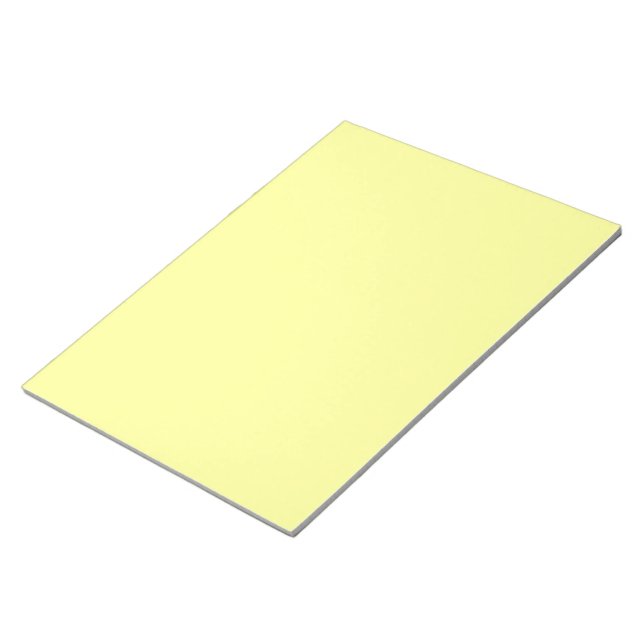 Bloco De Notas cor amarelo canário (Inclinado)